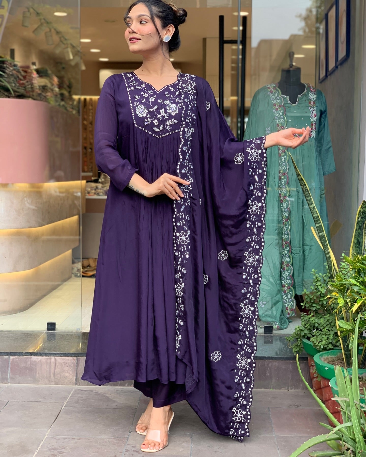 Simple yet elegant This is how we describe our latest launched dresses(NFRD415)