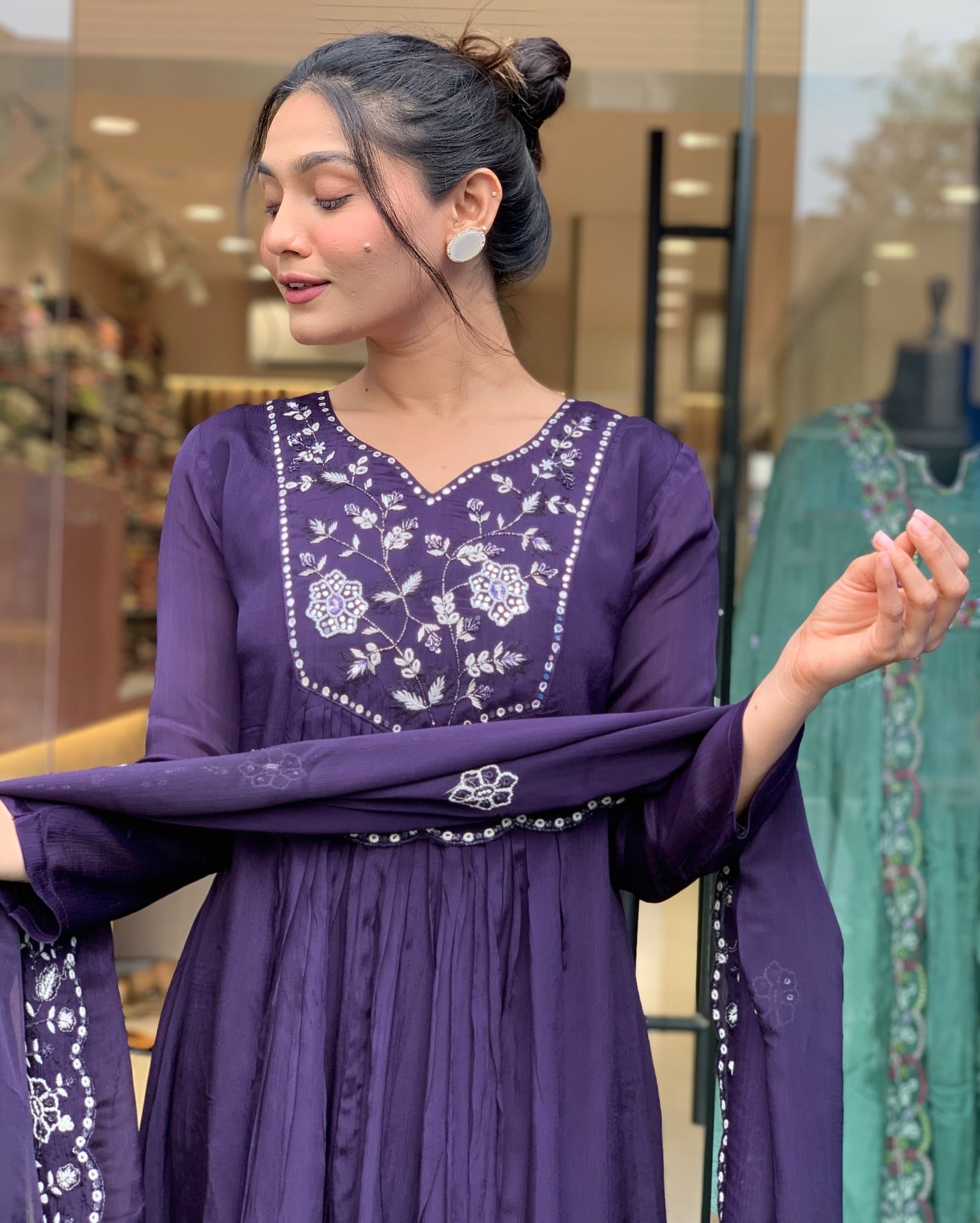 Simple yet elegant This is how we describe our latest launched dresses(NFRD415)