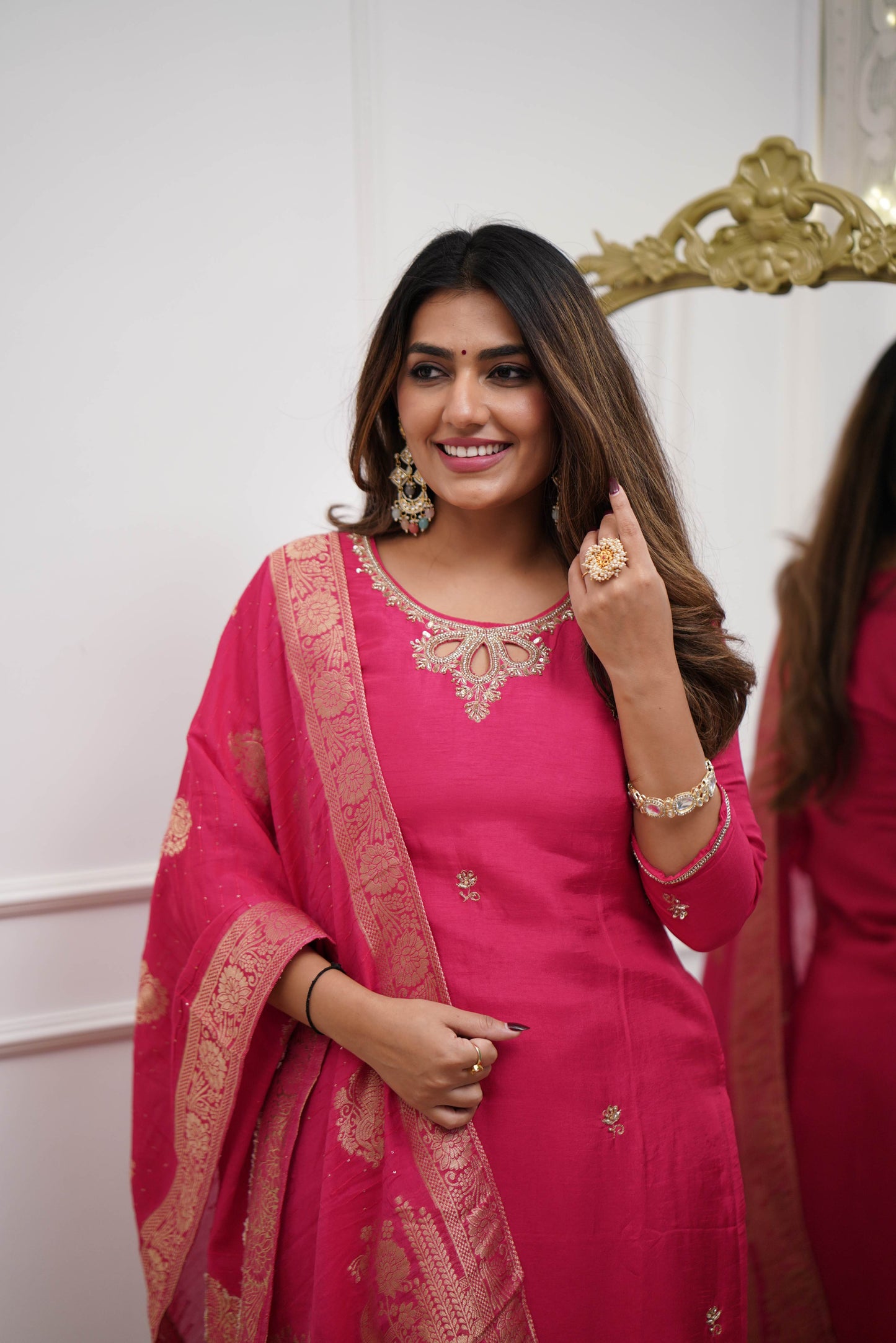Simple yet elegant This is how we describe our latest launched dresses(NFRD445)