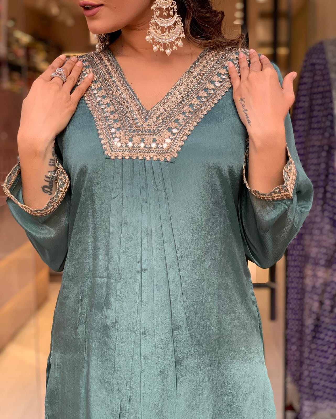 Our Exclusive Collection is here, to add a touch of tradition to your wardrobe(NFRD472)
