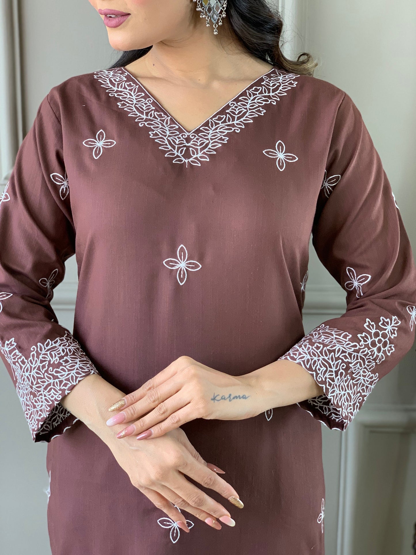 Our Exclusive Collection is here, to add a touch of tradition to your wardrobe(NFRD475)