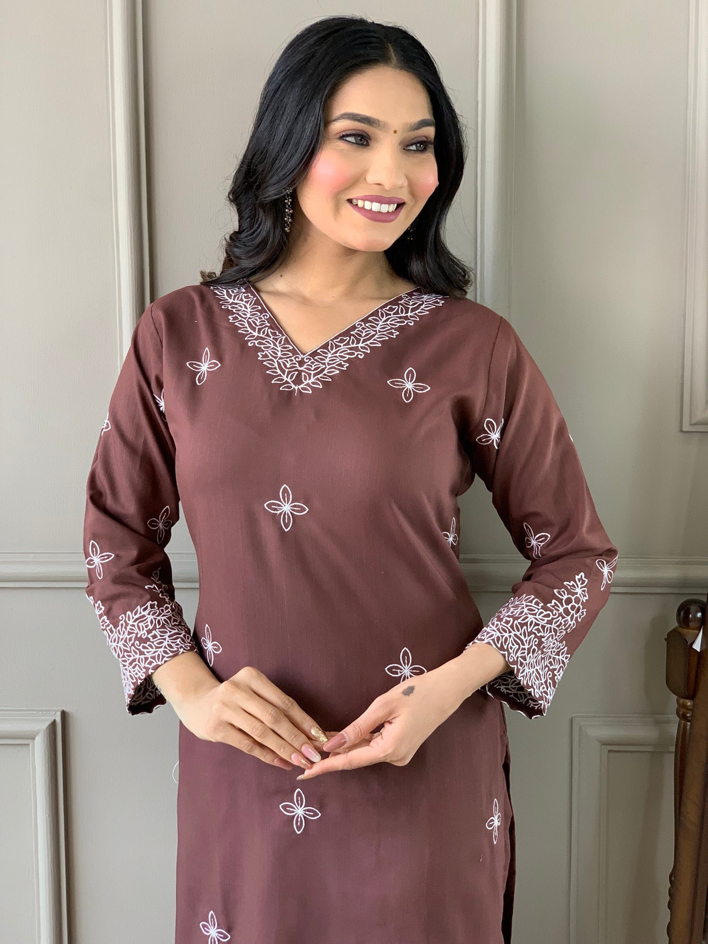 Our Exclusive Collection is here, to add a touch of tradition to your wardrobe(NFRD475)