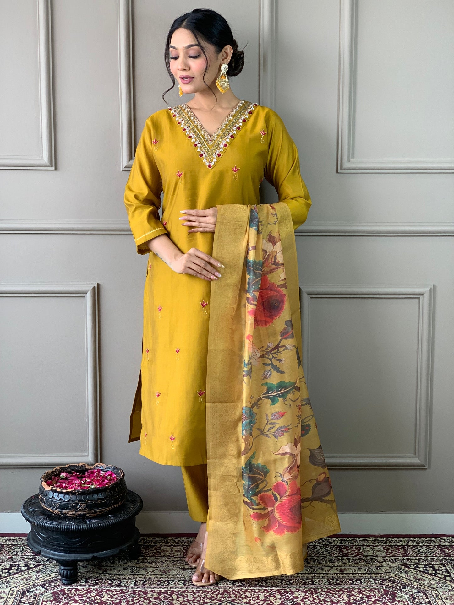Our Exclusive Collection is here, to add a touch of tradition to your wardrobe(NFRD476)