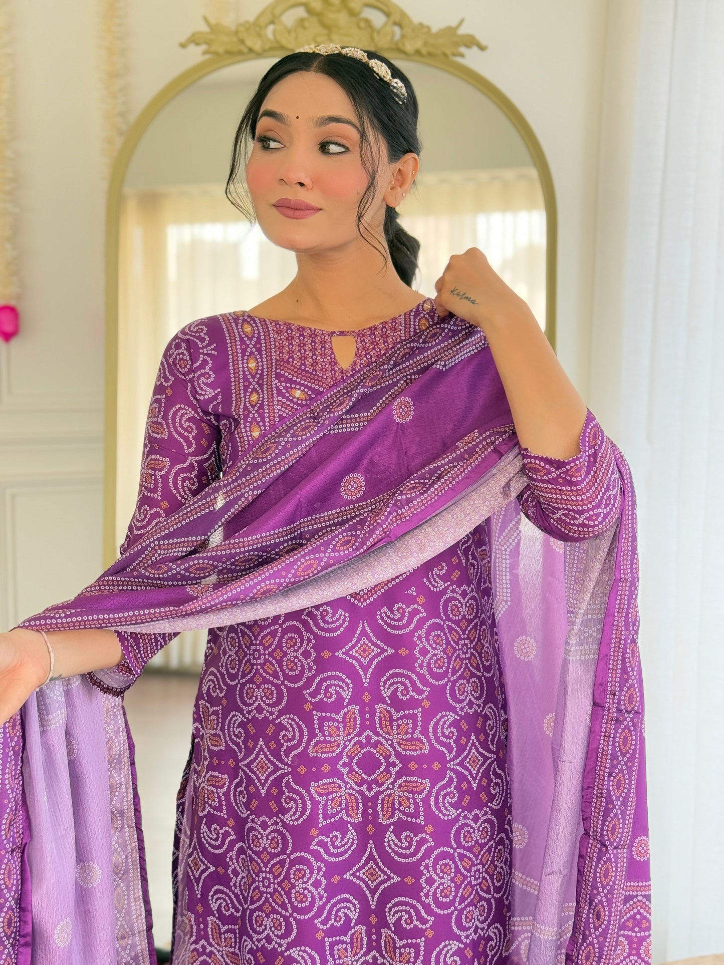 Enjoy your festival 🌞with our Very Beautiful 3ps Set(NFRD530)