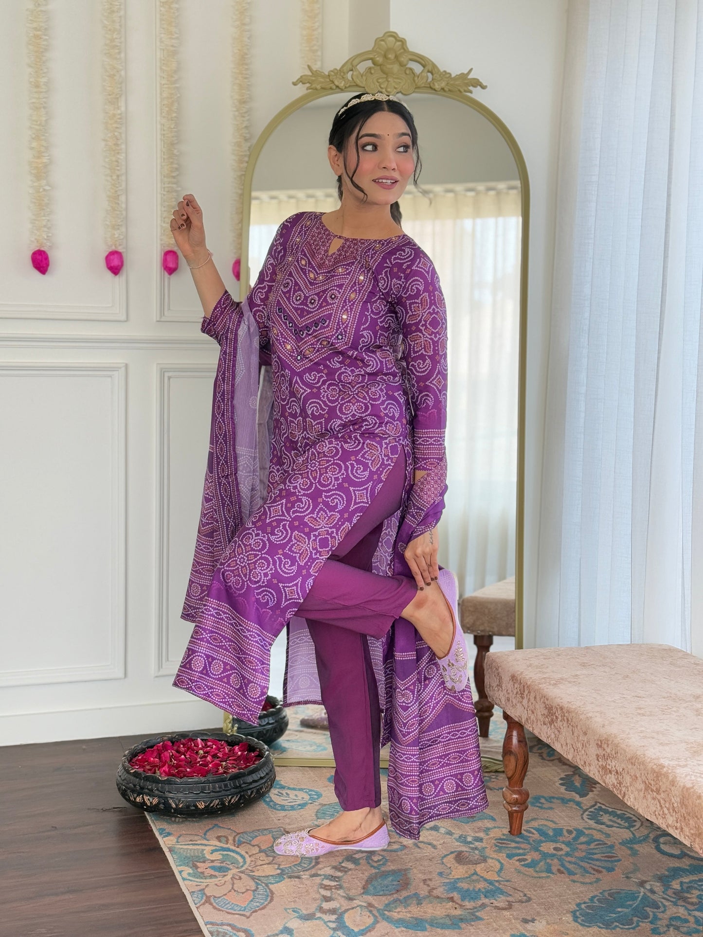 Enjoy your festival 🌞with our Very Beautiful 3ps Set(NFRD530)