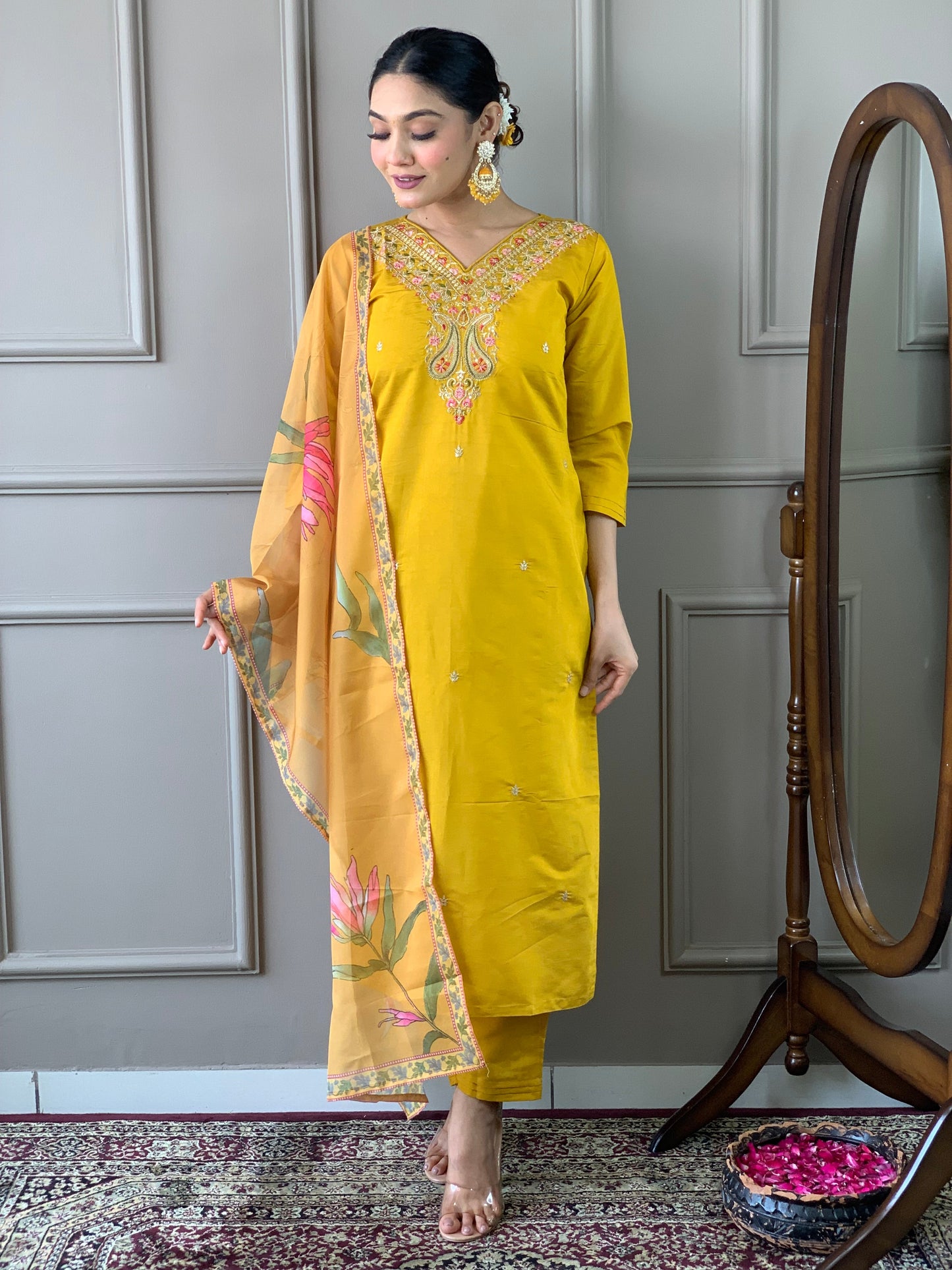 Simple yet elegant This is how we describe our latest launched dresse (NFRD569)
