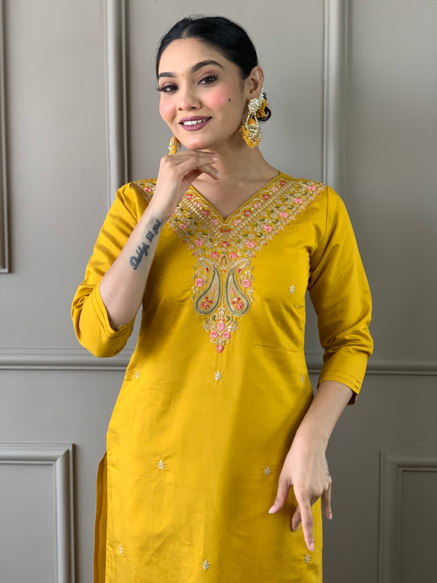 Simple yet elegant This is how we describe our latest launched dresse (NFRD569)