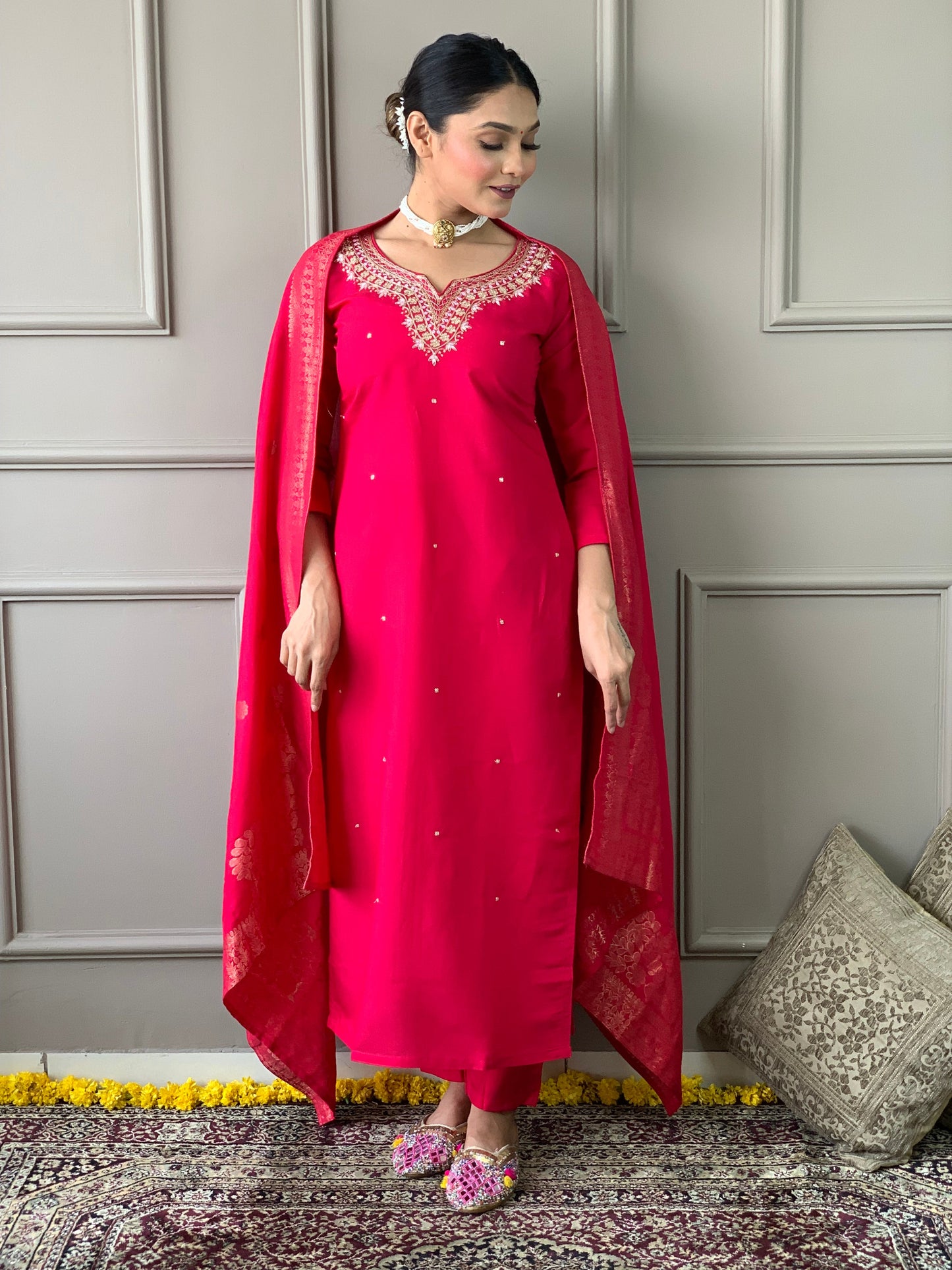 Simple yet elegant This is how we describe our latest launched dresse (NFRD574)