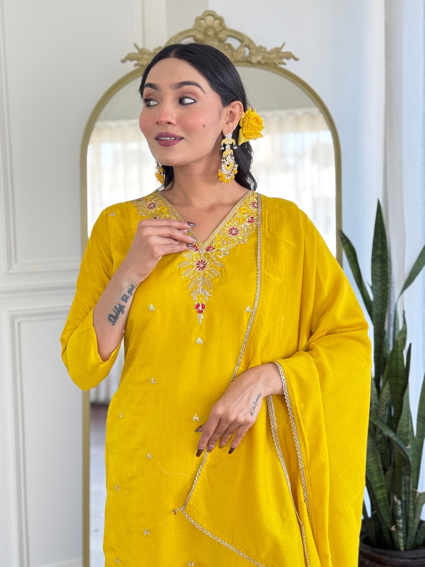 Simple yet elegant This is how we describe our latest launched dresse (NFRD576)