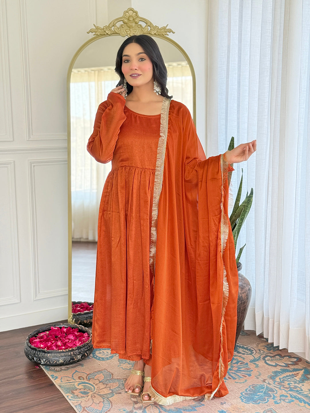 Simple yet elegant This is how we describe our latest launched dresse (NFRD578)