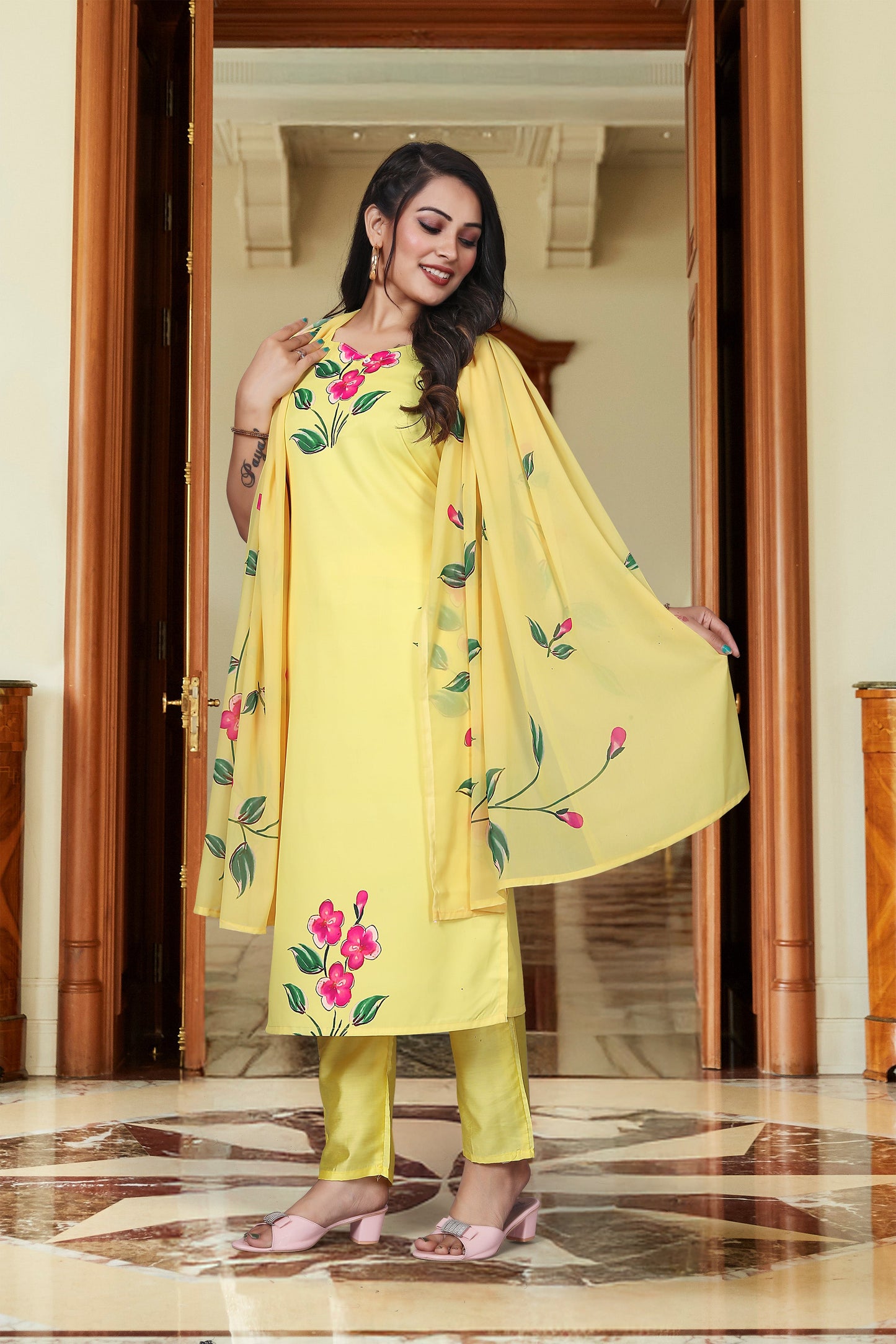 Simple yet elegant This is how we describe our latest launched dresse (NFRD579)