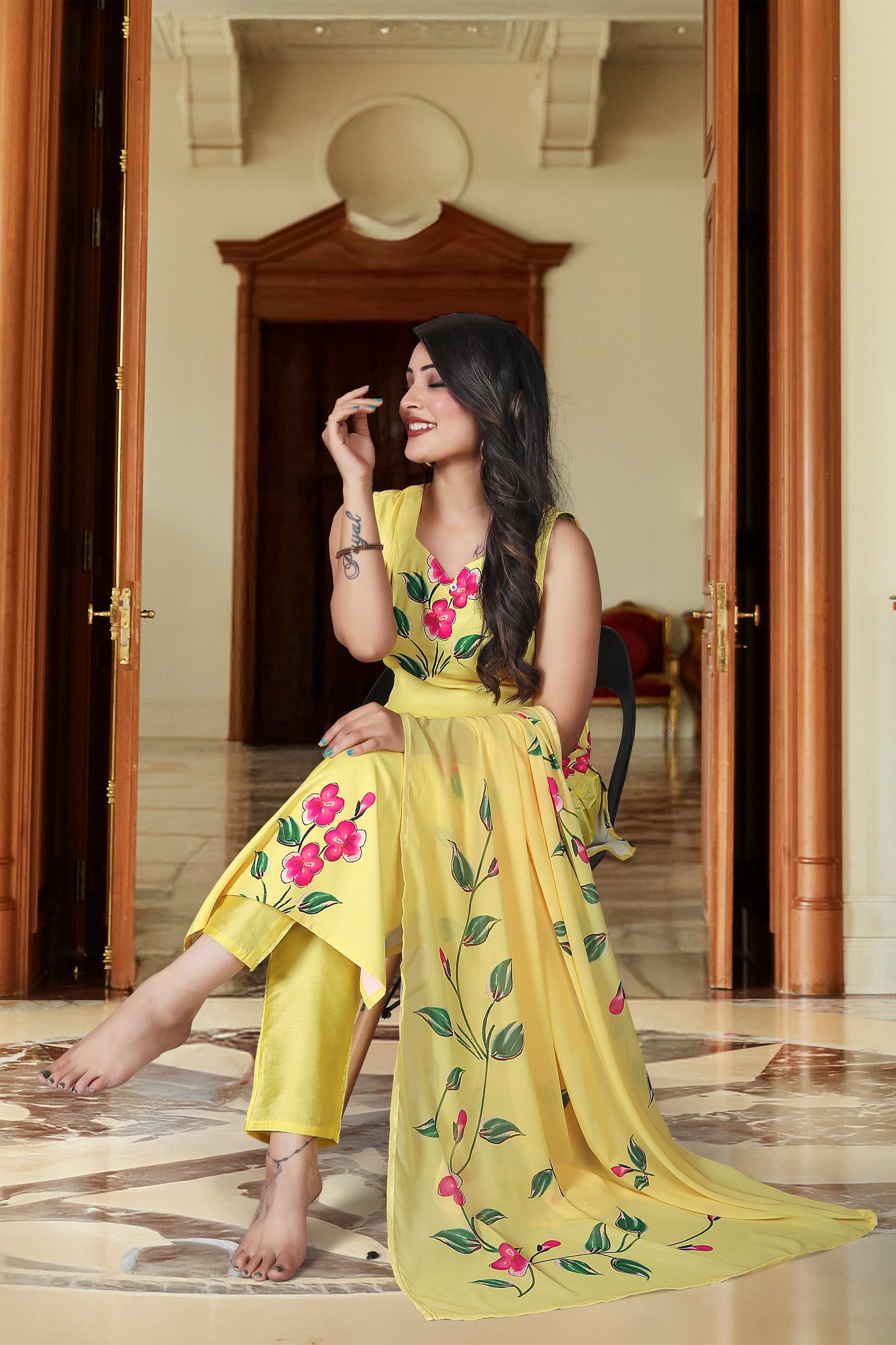 Simple yet elegant This is how we describe our latest launched dresse (NFRD579)