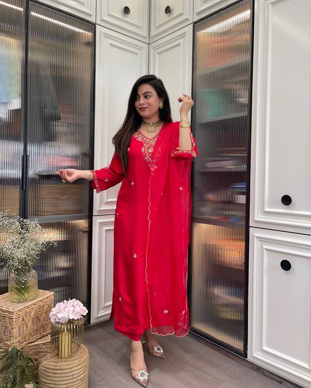 New Exclusive Check this our beautiful dresses collection (NFRD607)