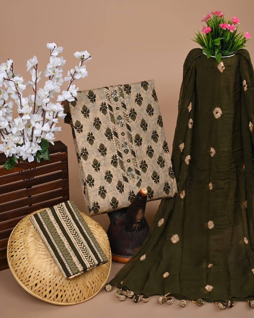 FESTIVE SEASON GOTA COLLECTION WITH CLASSY CHIFFON DUPATTA (SWCHGT07)