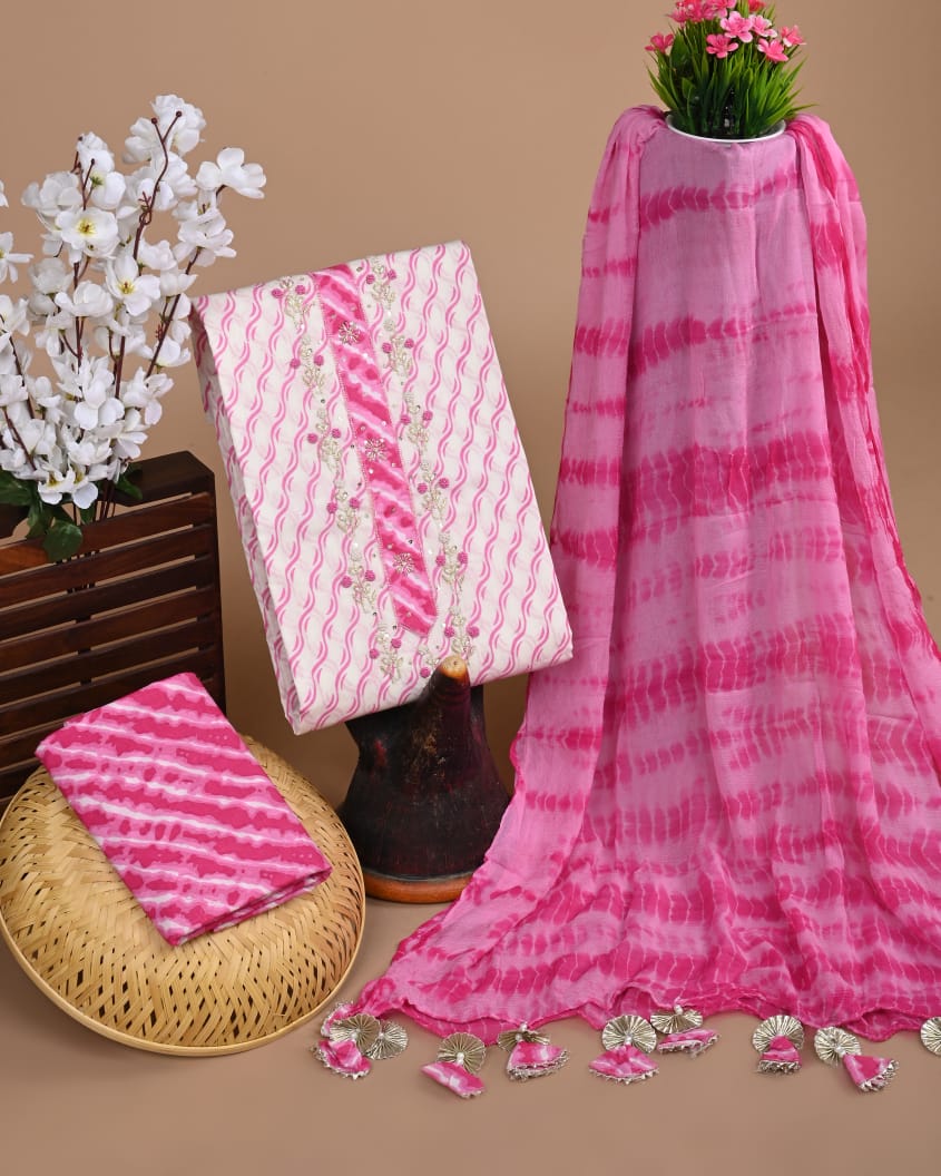 FESTIVE SEASON GOTA COLLECTION WITH CLASSY CHIFFON DUPATTA (SWCHGT09)