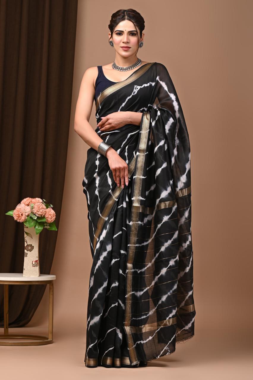 Premium Maheshwari Silk Saree (SWSRMAH83)