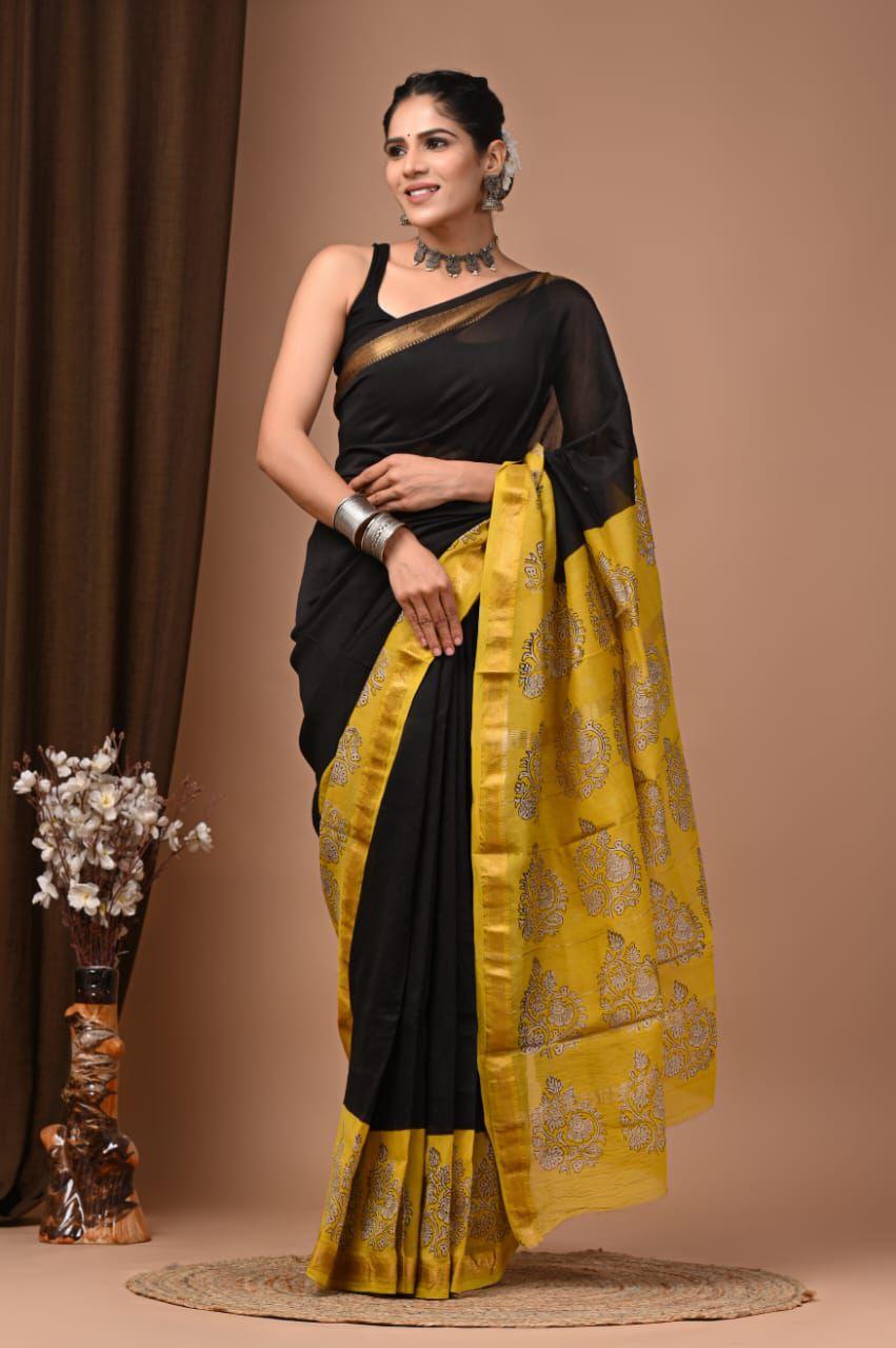 Premium Maheshwari Silk Saree (SWSRMAH67)