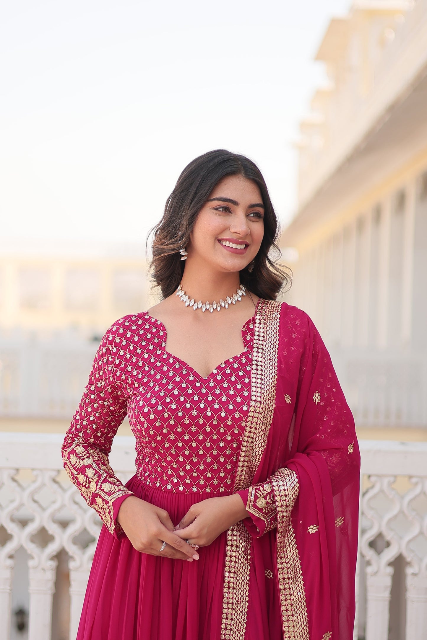 TILTON PREMIUM DESIGNER GOWN WITH DUPATTA