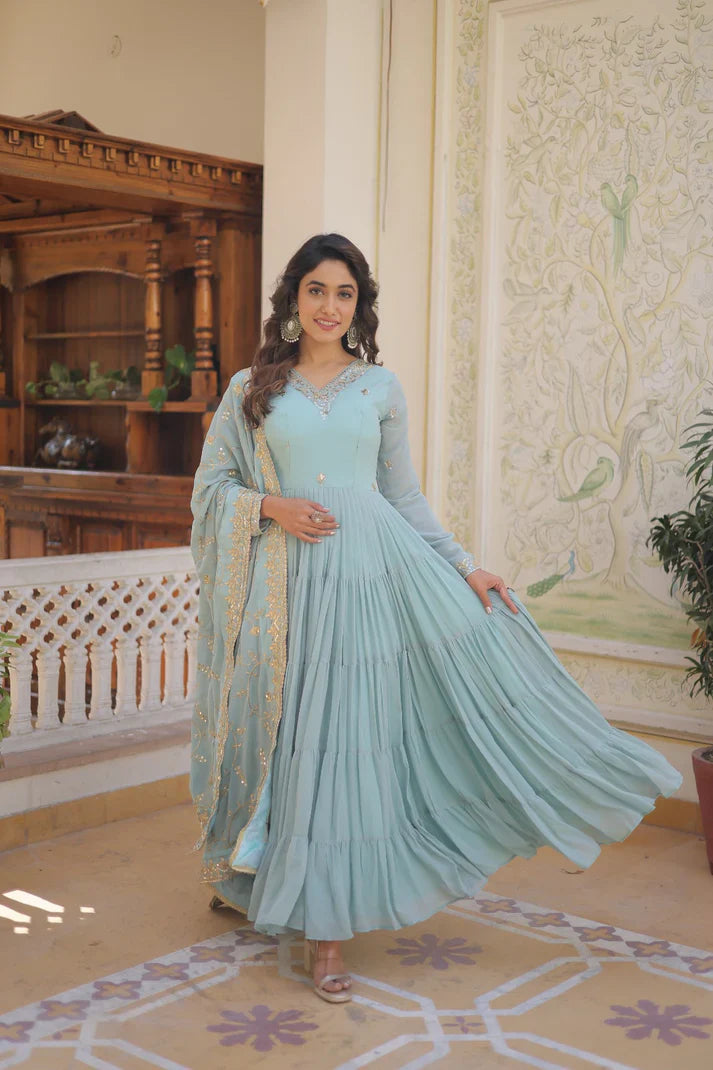 premium gown with dupatta(WD15) (03)