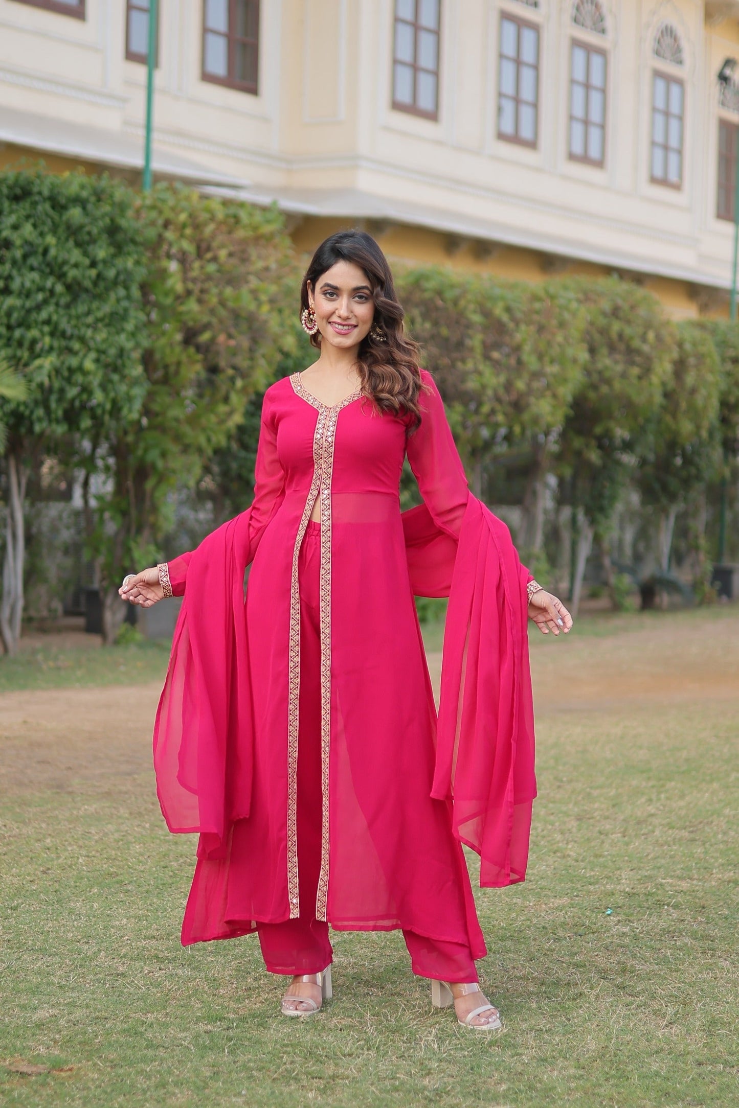 TILTON PREMIUM READYMADE KURTI WITH PANT & DUPATTA SET