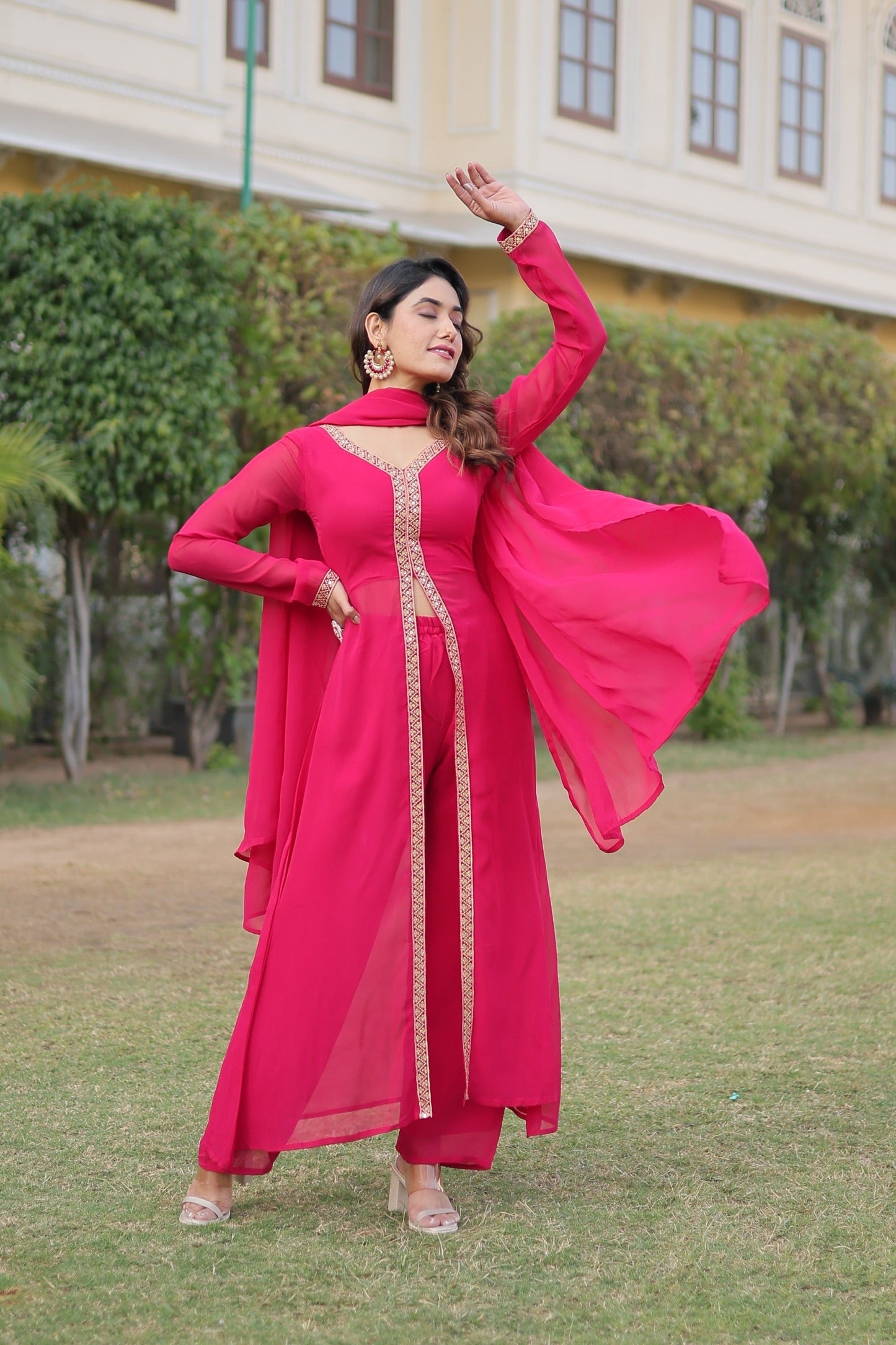 TILTON PREMIUM READYMADE KURTI WITH PANT & DUPATTA SET