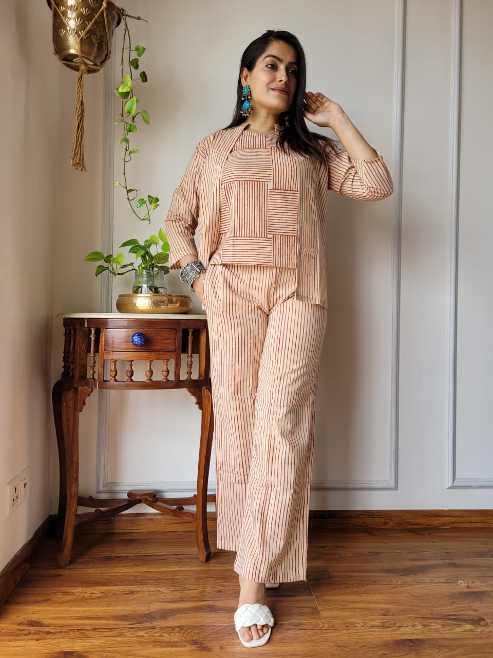 🤩Elevate your casual style with this cotton co-ord set🤩 NFRD102