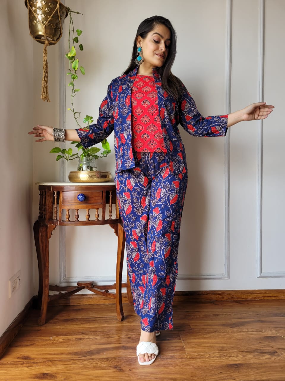 🤩Elevate your casual style with this cotton co-ord set🤩 NFRD102
