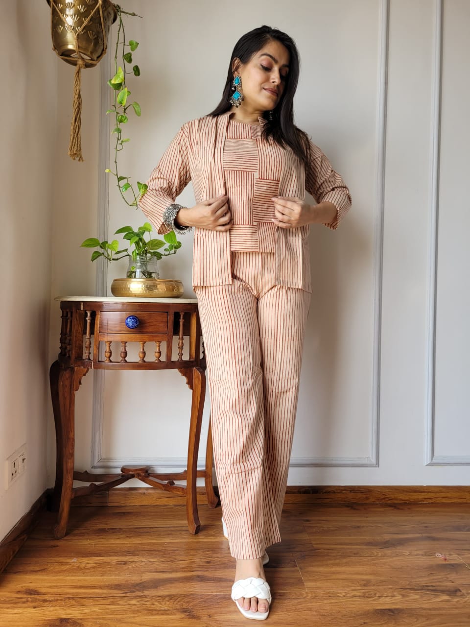 🤩Elevate your casual style with this cotton co-ord set🤩 NFRD102