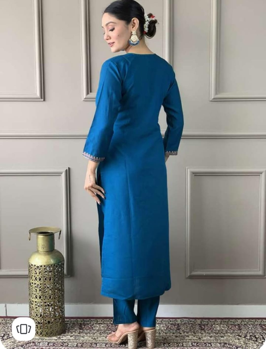PREMIUM REYON WITH SEQUENCE CODING EMBROIDERY(WARED215)