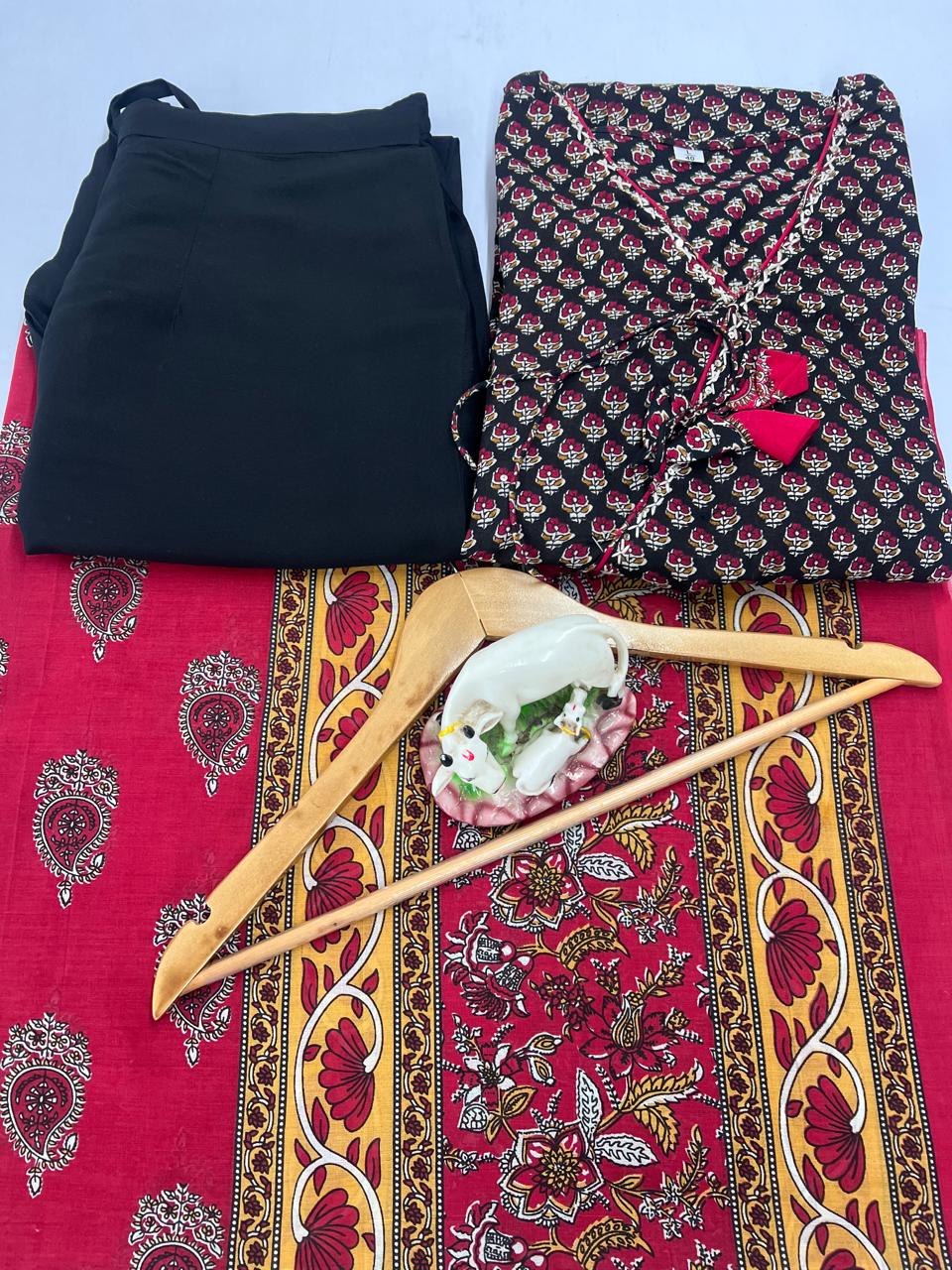 π Beautiful printed with Handwork Anarkali Kurta Duppata Set in new Summer Colour β£οΈ(WARED186)