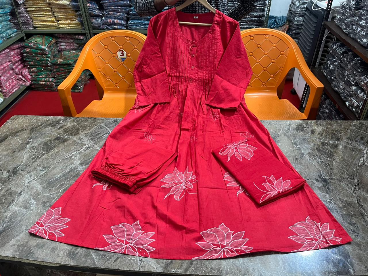 🌹💥 NEW DESIGN LONCH🌹 NEW COLOUR LUNCHING Voluminous Beutiful Suit Set(WARED150)