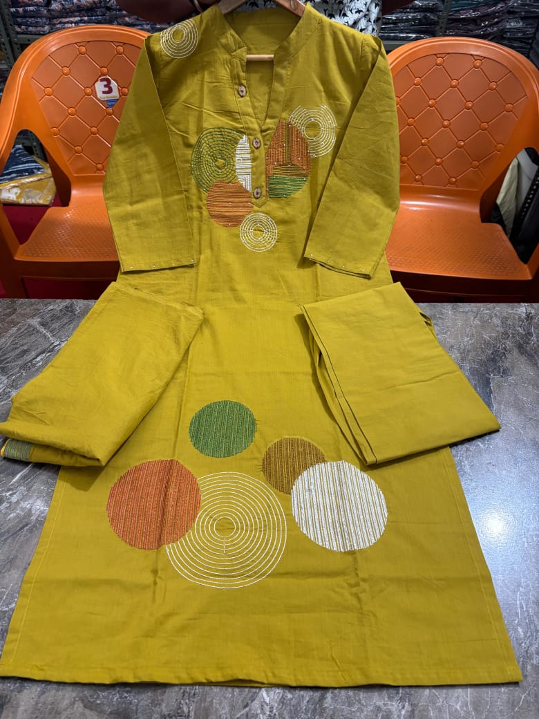 This Kurti,pant dupatta set is perfect for the summer season with its vibrant floral print and confident (WARED407)