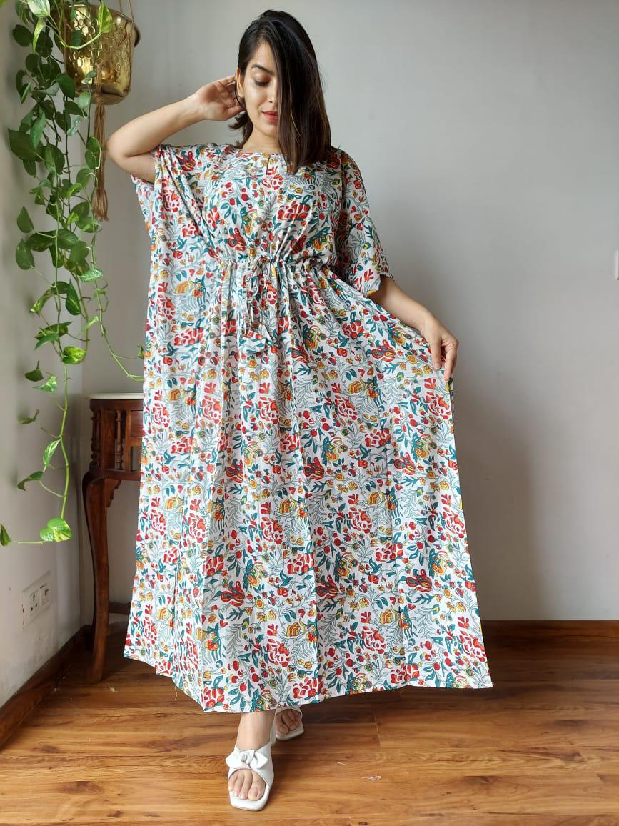 Exclusive New Added Hand Block printed KAFTAN 🔸️Authentic PRINT, with natural colours. 4