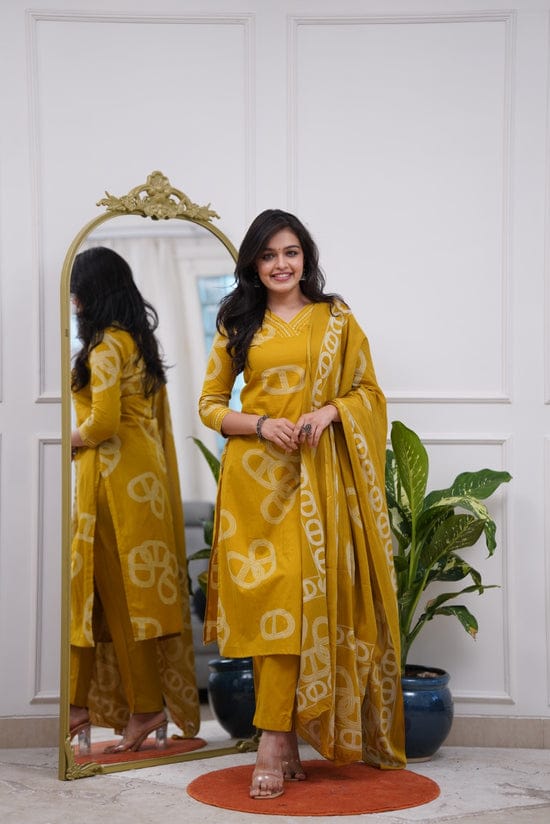 π Beautiful Cottan Kurtis pent with Mulmal duptta π(WARED470
