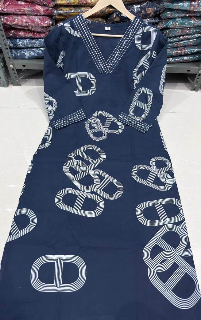 ๐ Beautiful Cottan Kurtis pent with Mulmal duptta ๐(WARED471)