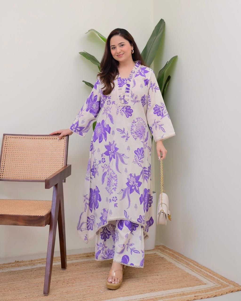 Everyday Wear Comfy Cotton Co-ords ๐ธ(WACD160)