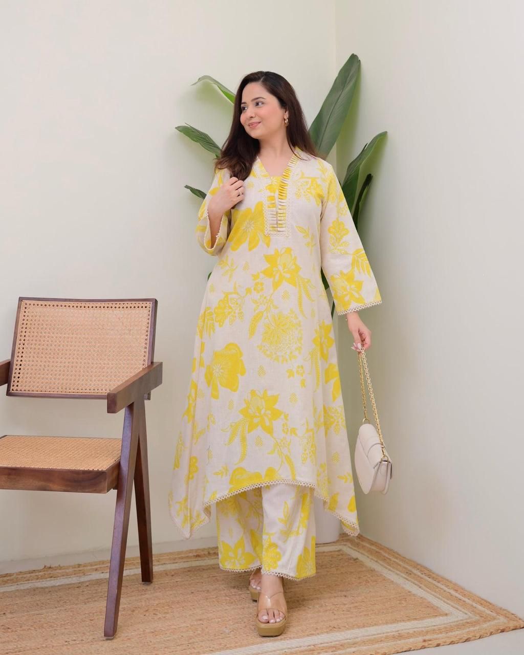 Everyday Wear Comfy Cotton Co-ords ๐ธ(WACD159)