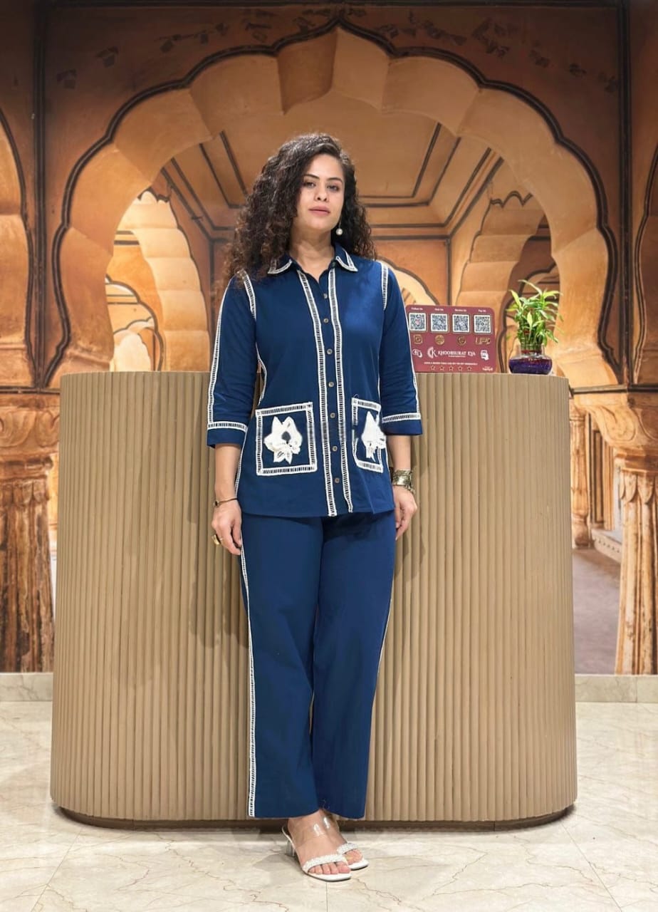beautiful Heavy Cotton Shirt Style (WACD170)