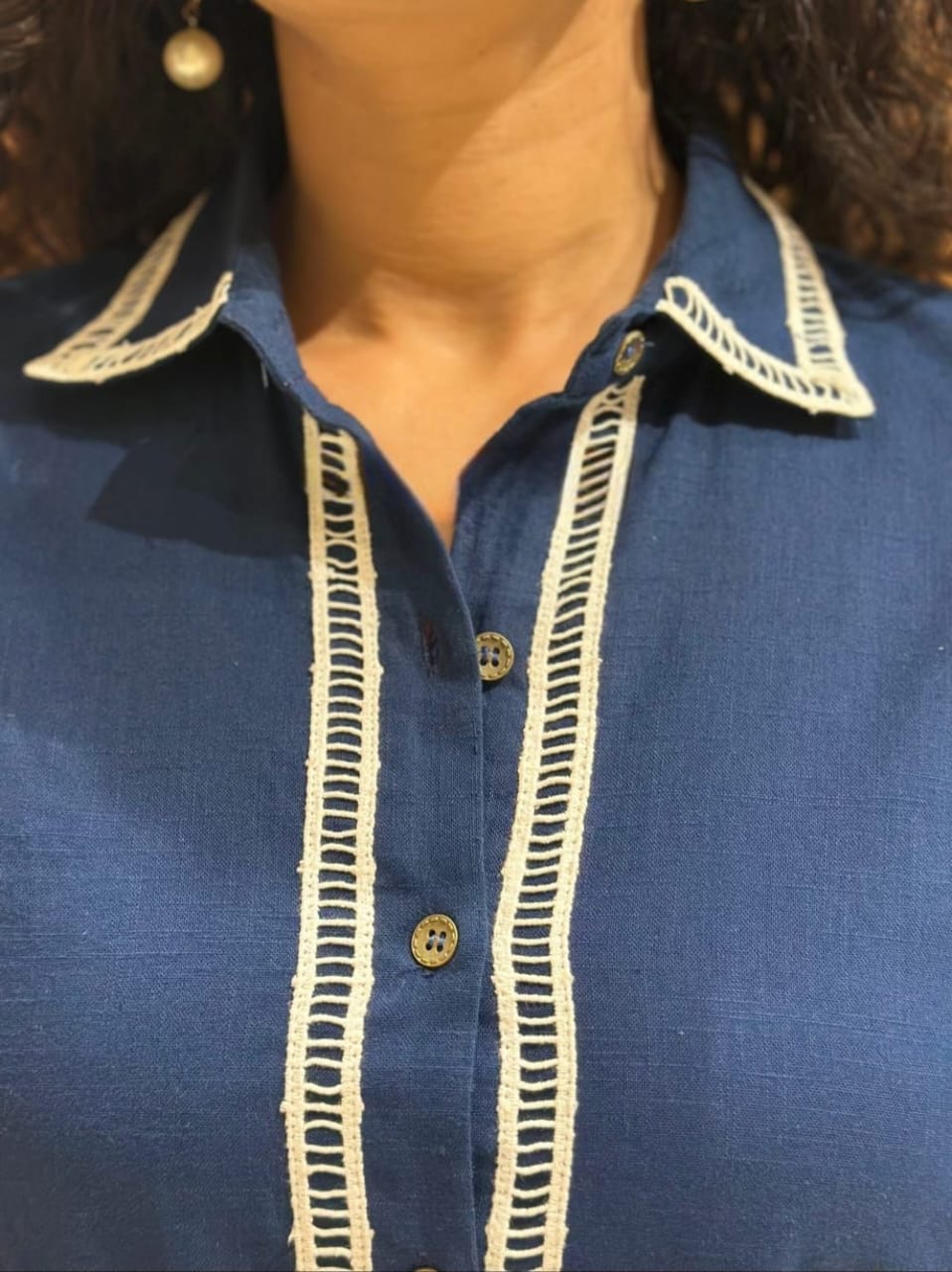 beautiful Heavy Cotton Shirt Style (WACD170)