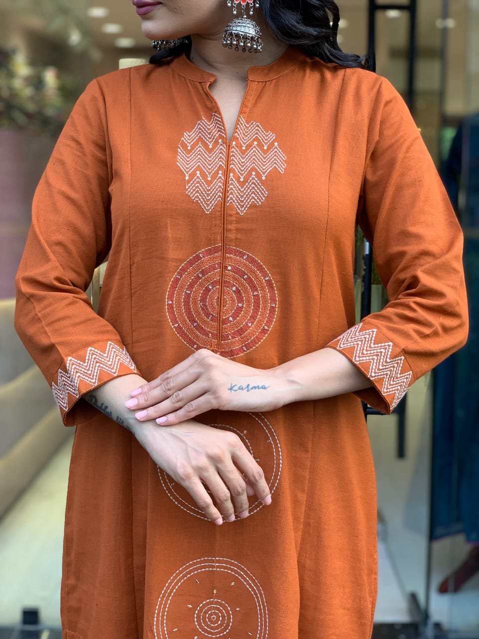 š„LAUNCHING COTTON KURTA PANT AND DUPATTA SETš„ (WARED488)