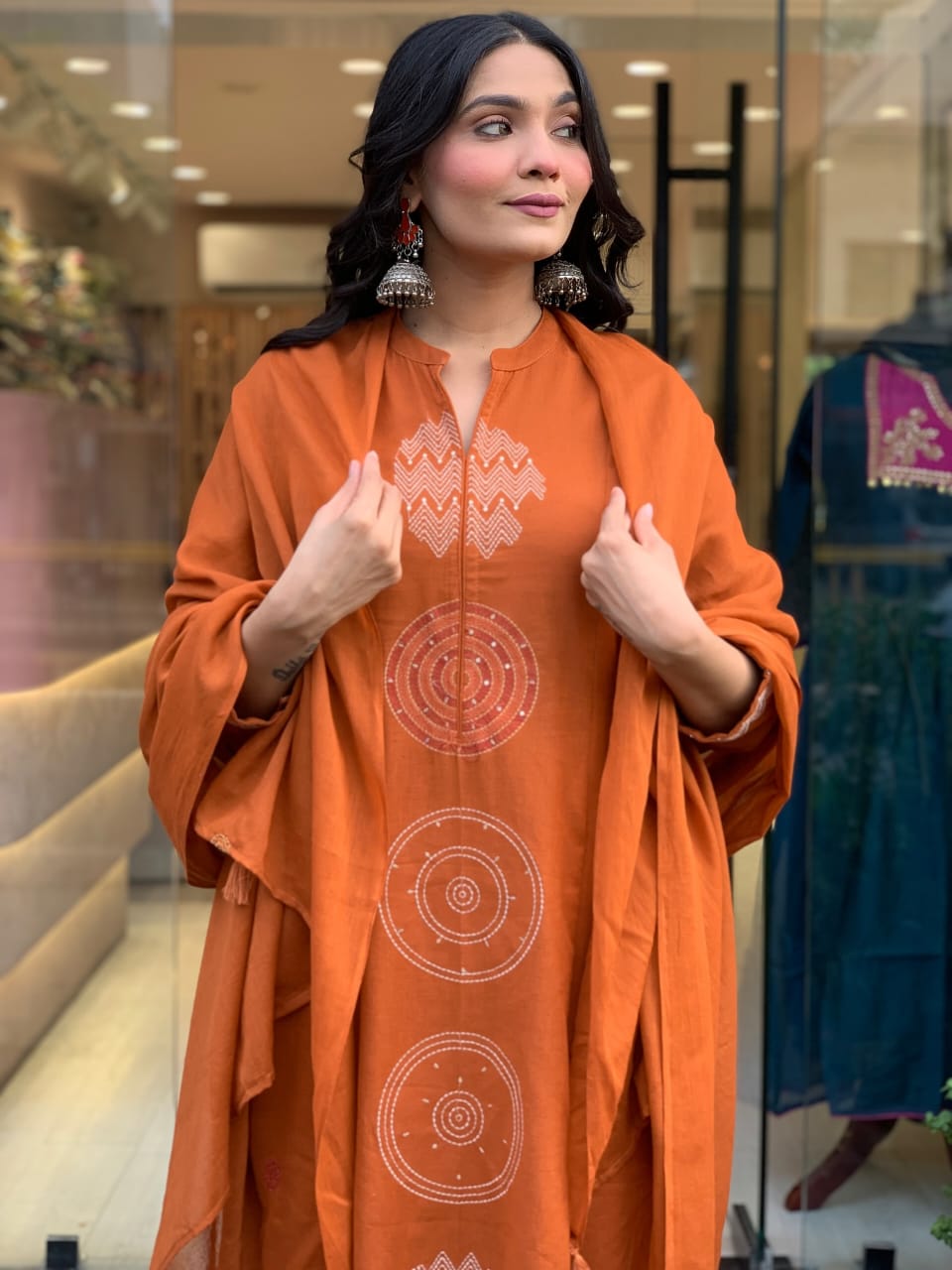 š„LAUNCHING COTTON KURTA PANT AND DUPATTA SETš„ (WARED488)