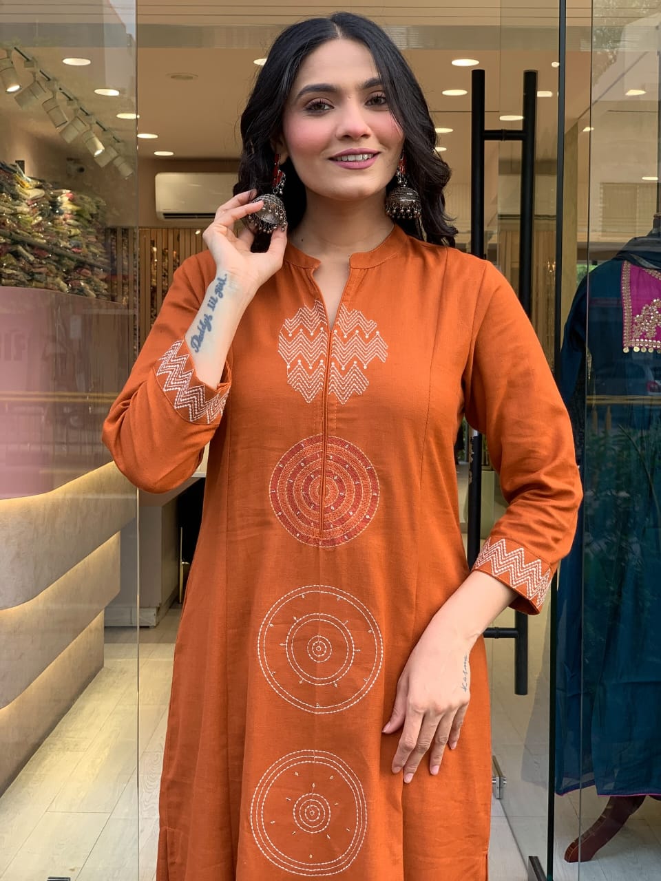 š„LAUNCHING COTTON KURTA PANT AND DUPATTA SETš„ (WARED488)