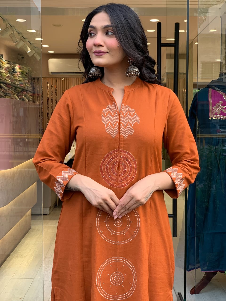 š„LAUNCHING COTTON KURTA PANT AND DUPATTA SETš„ (WARED488)