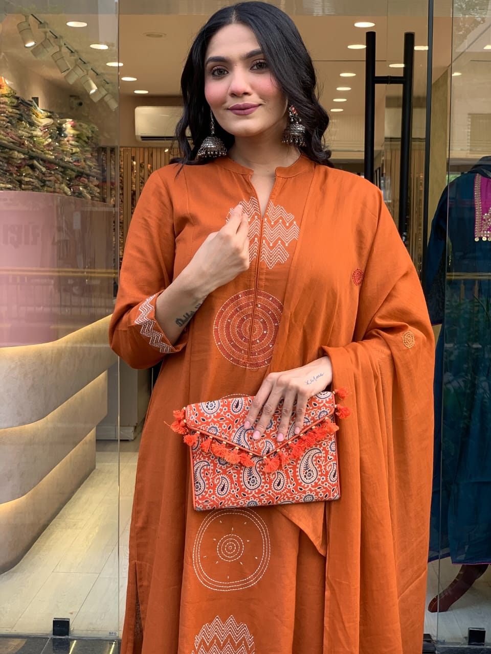 š„LAUNCHING COTTON KURTA PANT AND DUPATTA SETš„ (WARED488)
