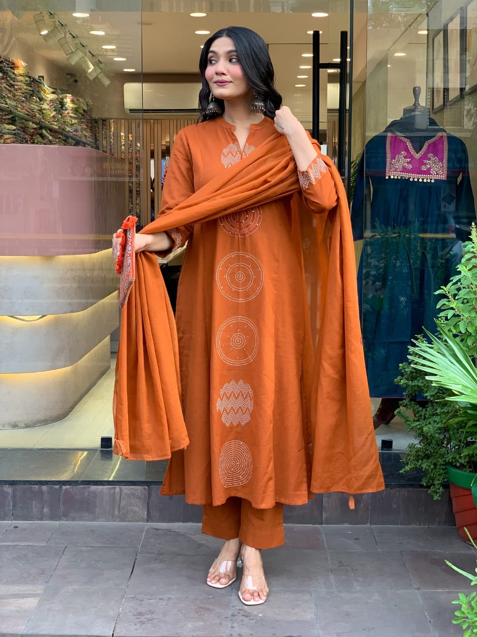 š„LAUNCHING COTTON KURTA PANT AND DUPATTA SETš„ (WARED488)