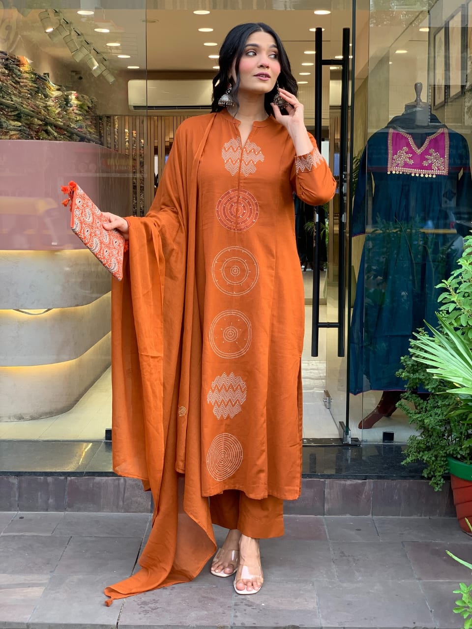 š„LAUNCHING COTTON KURTA PANT AND DUPATTA SETš„ (WARED488)