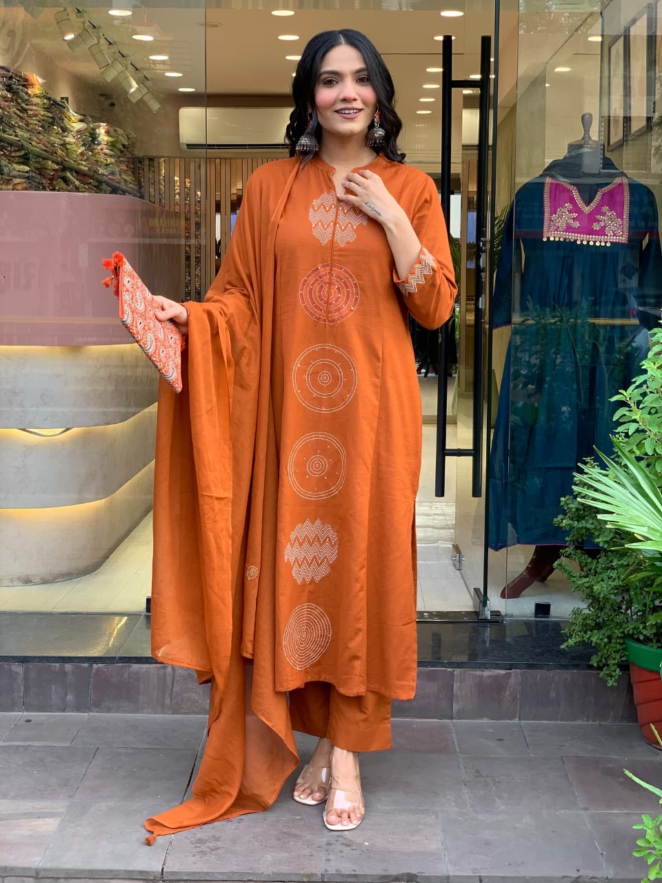 š„LAUNCHING COTTON KURTA PANT AND DUPATTA SETš„ (WARED488)