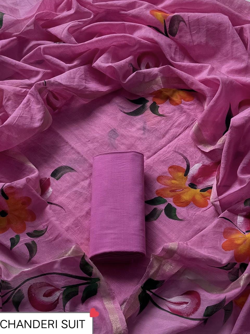FESTIVE COLLECTION PREMIUM CHANDERI SILK SUITS 48