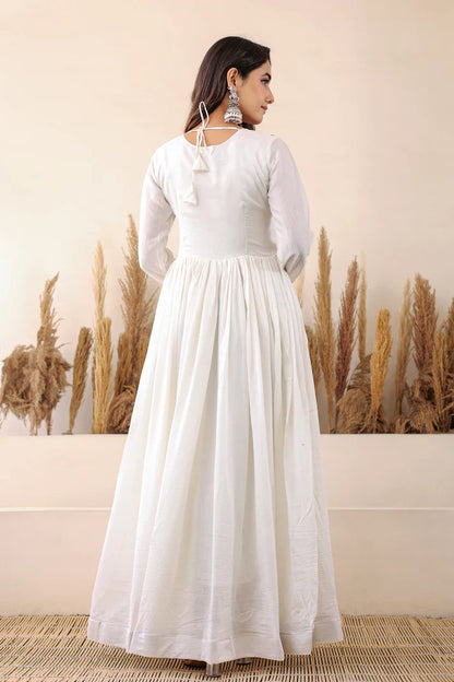 FESTIVAL SPECIAL CHINON GOWN WITH DUPATTA(WD46)