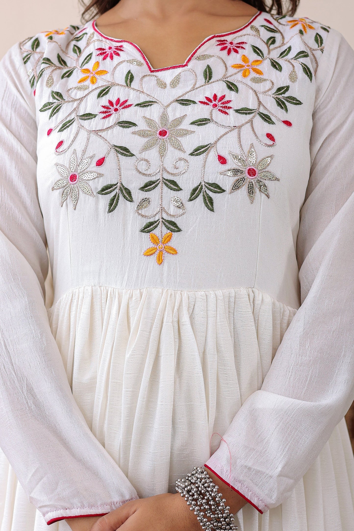 FESTIVAL SPECIAL CHINON GOWN WITH DUPATTA (WDN30)